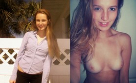 With and without clothes chicks