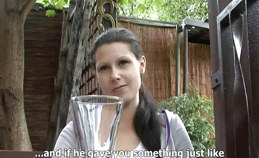 He offers a Czech girl 30,000 CZK for sex at his home