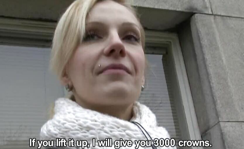 Czech Streets 23 - Zlata He cums inside a college girl