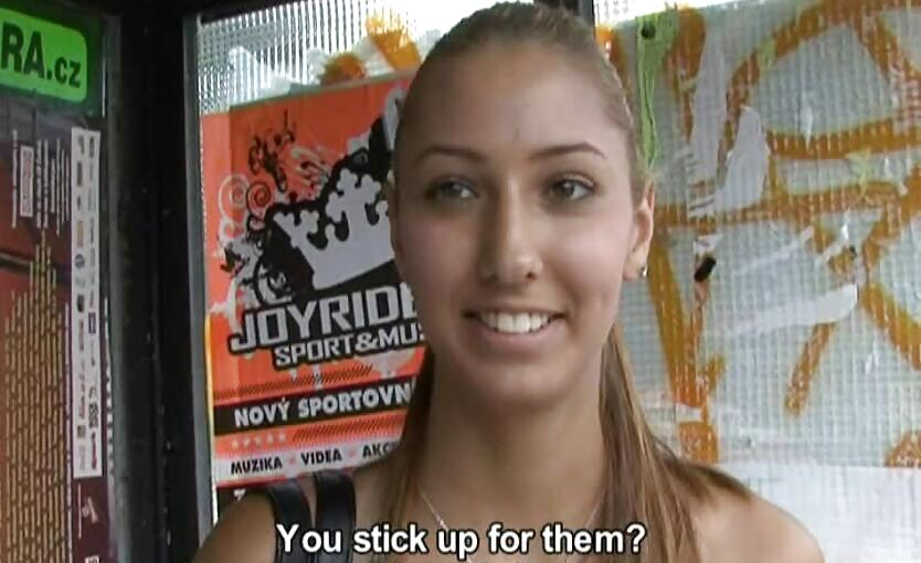 Czech Streets 27 - Jana wants to become a model
