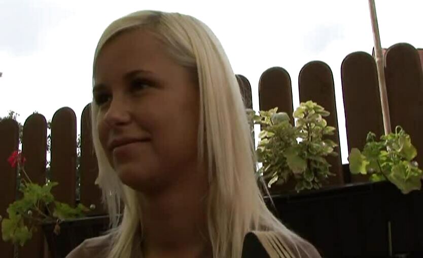Czech Streets 28 - Lucka accepts money for outdoor sex 