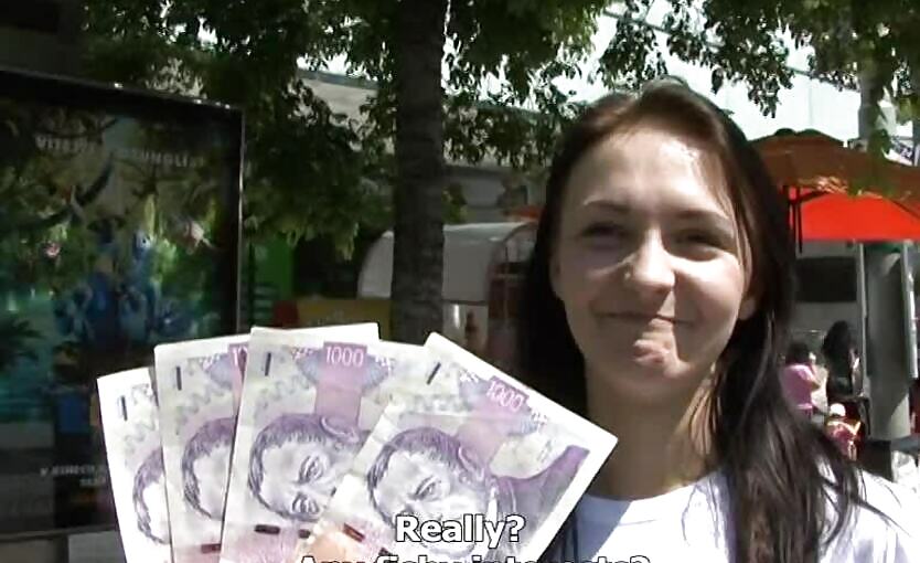 Czech Streets 74 - Sweet Belle Claire need money