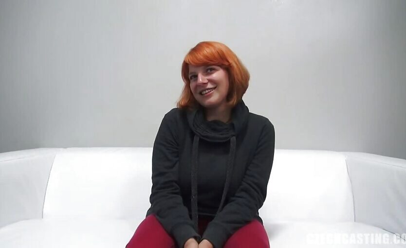 Czech Casting - Orange Haired Czech Girl Sarka 1686 POV 