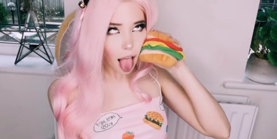 Softcore fun with Belle Delphine